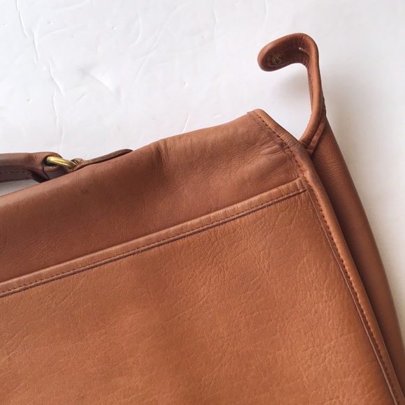 Vintage Coach Bag Brown Metropolitan Briefcase 5180 Tan Office Laptop 90‘s Case - Picture 8 of 17